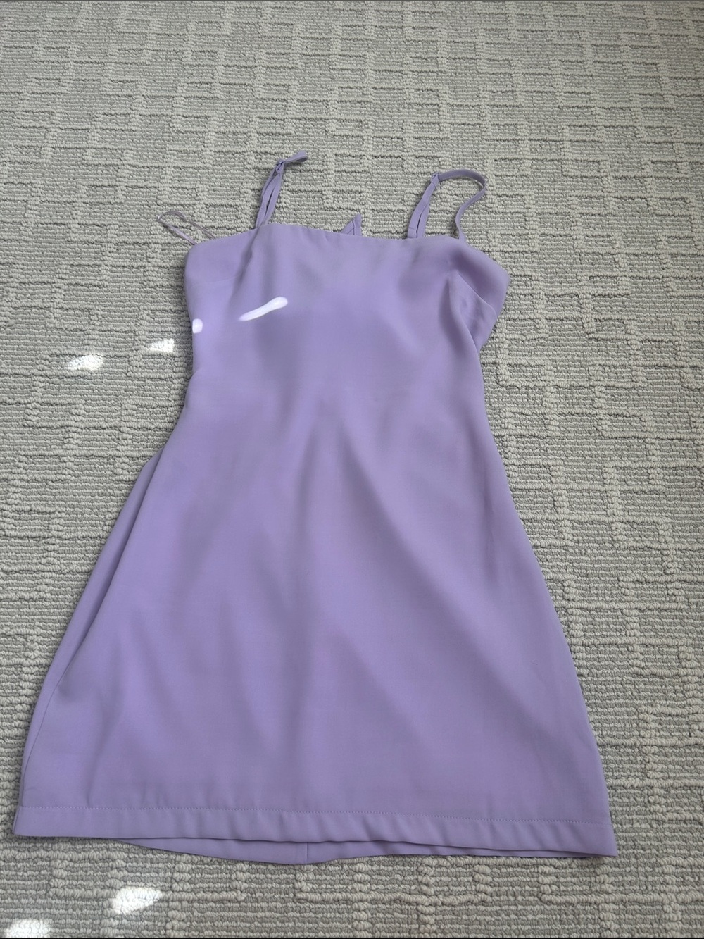 superdown Lilac Bow-Back Mini Dress #homecoming - Picture 4 of 5